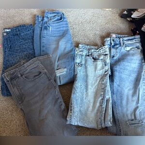 Youth 14 girls jeans. GAP, SO, EPIC THREADS